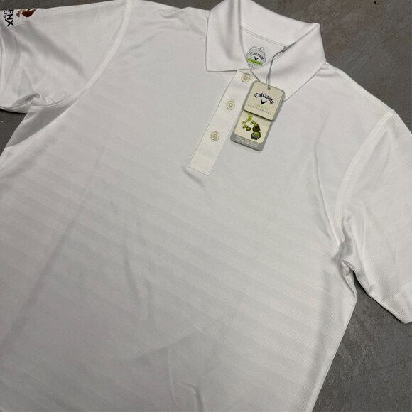NWT Callaway X Series Golf Polo Shirt White Short Sleeve Small - Picture 3 of 9